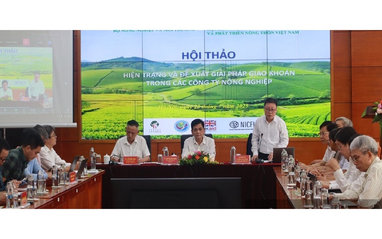Giao khoán đất trong công ty nông nghiệp: Cần cân bằng lợi ích '2 nhà'