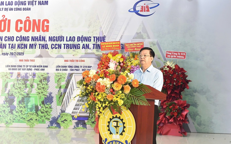 Khởi công dự án nhà ở xã hội đầu tiên cho công nhân, người lao động thuê bằng nguồn tài chính công đoàn
