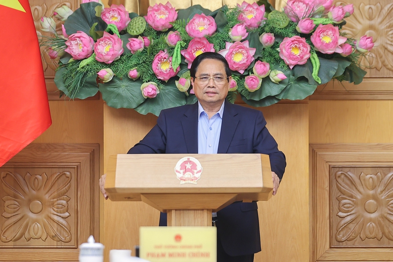 Thủ tướng chủ trì hội nghị đánh giá việc sắp xếp tổ chức bộ máy và vận hành chính quyền địa phương 2 cấp- Ảnh 1.