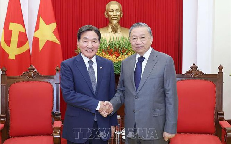Tổng Bí thư Tô Lâm tiếp Đặc phái viên của Tổng thống Hàn Quốc