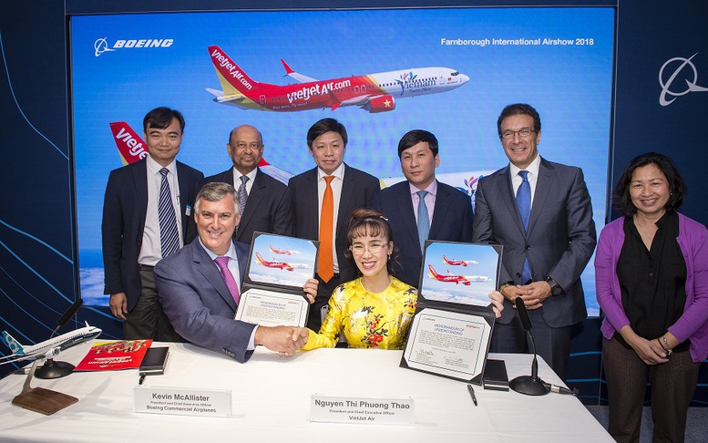 Vietjet tiên phong tham gia dòng chảy thương mại mới Việt Nam - Hoa Kỳ
