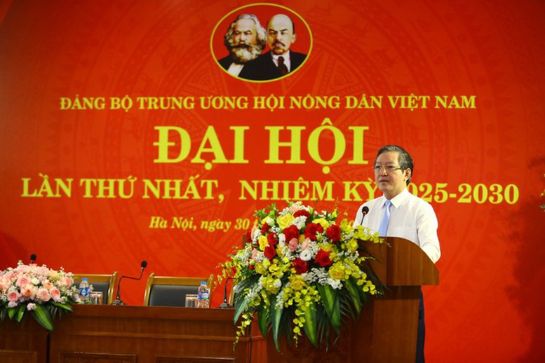 Ông Lương Quốc Đoàn giữ chức Bí thư Đảng ủy Trung ương Hội Nông dân Việt Nam- Ảnh 1.