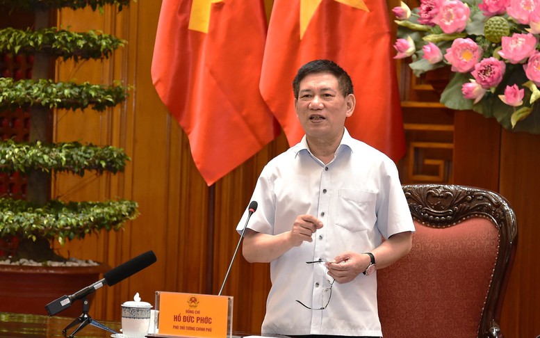Phó Thủ tướng Hồ Đức Phớc họp với các doanh nghiệp, hiệp hội về dự án Luật Thuế thu nhập cá nhân (thay thế)
