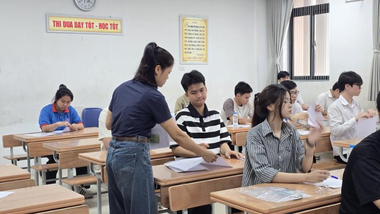 Công tác chấm thi – Không để "trật nhịp" vì hành chính chuyển cấp- Ảnh 4.