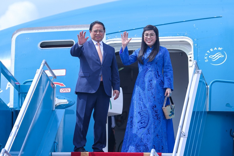 Thủ tướng lên đường dự Hội nghị Thượng đỉnh BRICS mở rộng và hoạt động song phương tại Brazil- Ảnh 1.