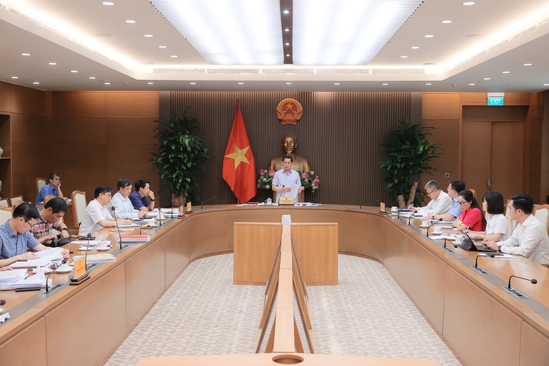 Phó Thủ tướng Bùi Thanh Sơn chủ trì họp rà soát công tác chuẩn bị Đại hội Đảng bộ của 3 bộ, cơ quan- Ảnh 4.