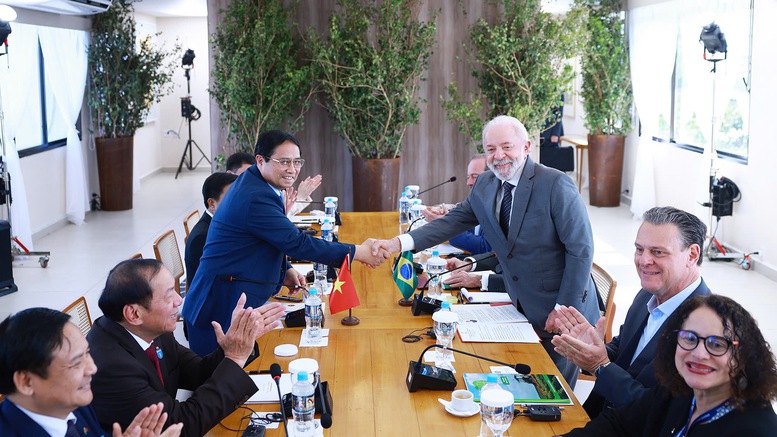 Thủ tướng Phạm Minh Chính hội đàm với Tổng thống Brazil- Ảnh 3.