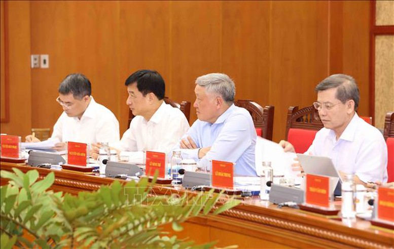 Tổng Bí thư Tô Lâm: Kịp thời phát hiện, xử lý các sai phạm liên quan đến sắp xếp tổ chức bộ máy- Ảnh 4.