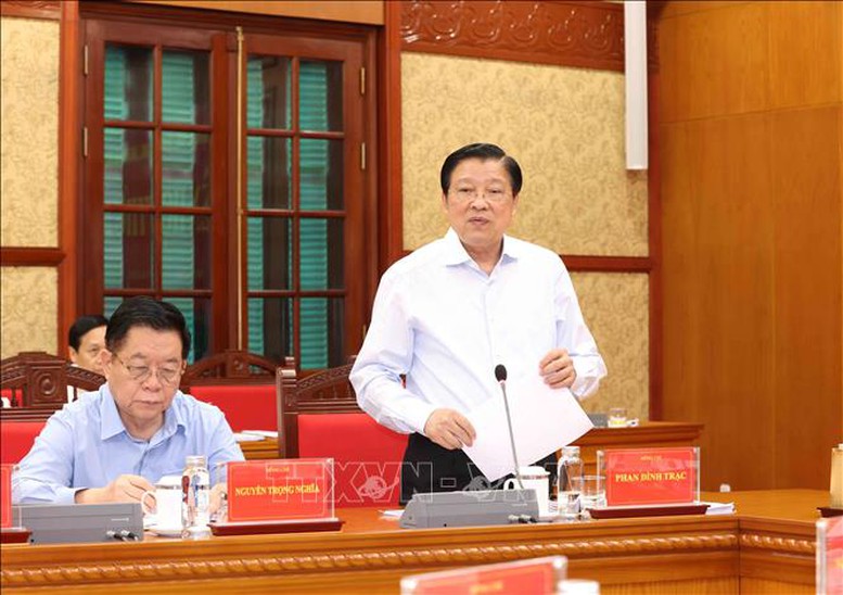 Tổng Bí thư Tô Lâm: Kịp thời phát hiện, xử lý các sai phạm liên quan đến sắp xếp tổ chức bộ máy- Ảnh 3.