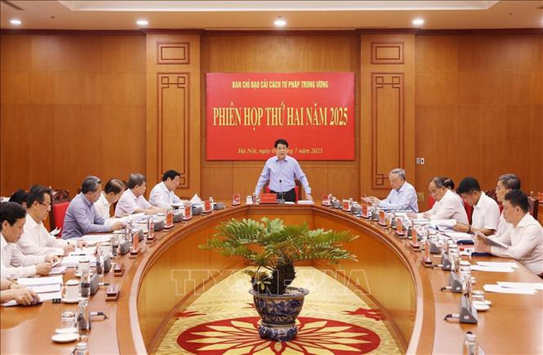 Chủ tịch nước chủ trì Phiên họp thứ hai Ban Chỉ đạo Cải cách tư pháp Trung ương- Ảnh 2.