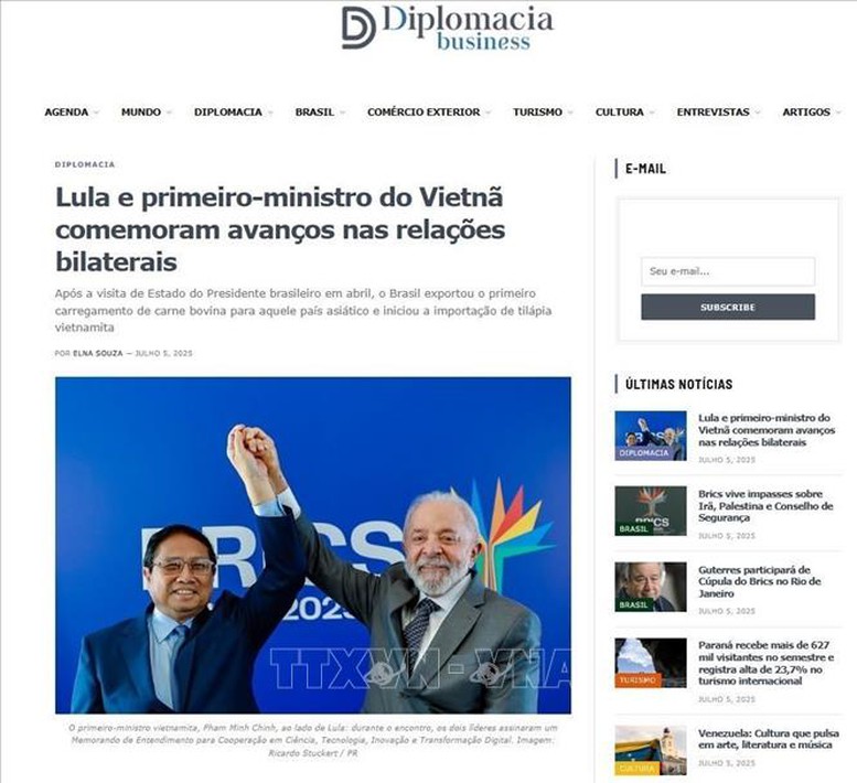 Việt Nam - Brazil: Kết nối chiến lược, định hình tương lai hợp tác toàn cầu- Ảnh 2.