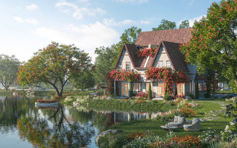 Đảo châu Âu - Eco Central Park: Du ngoạn 4 mùa hoa giữa lòng xứ Nghệ
