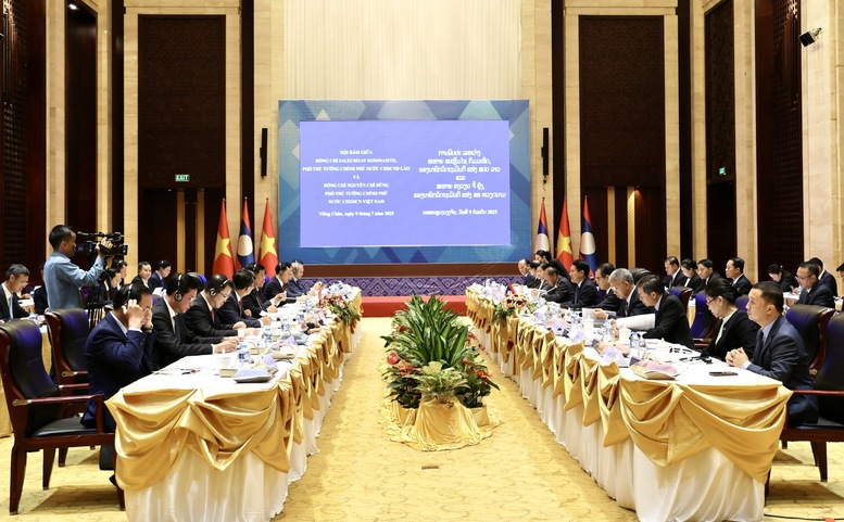 Việt Nam, Lào tiếp tục tăng cường tin cậy chính trị, hợp tác kinh tế, cùng vun đắp mối quan hệ đoàn kết đặc biệt- Ảnh 6.
