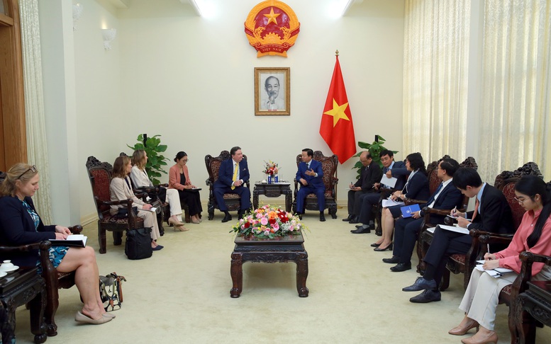 Phó Thủ tướng Trần Hồng Hà tiếp xã giao Đại sứ Hoa Kỳ tại Việt Nam- Ảnh 2.