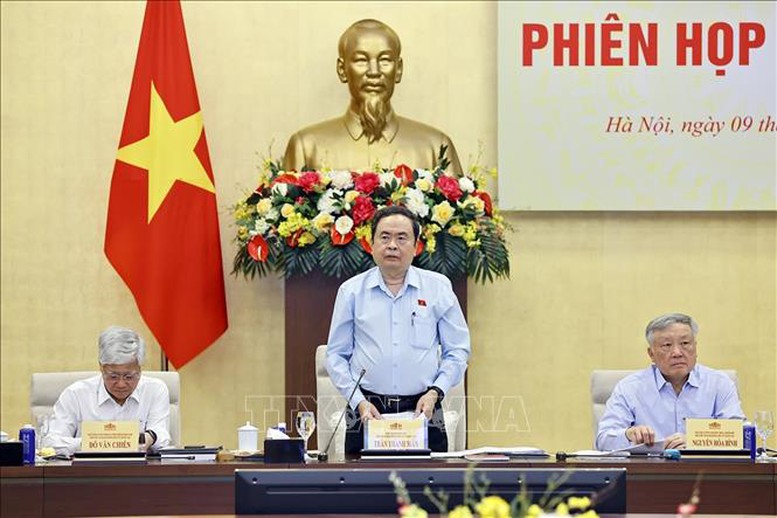 Phiên họp thứ nhất Hội đồng Bầu cử quốc gia- Ảnh 1.
