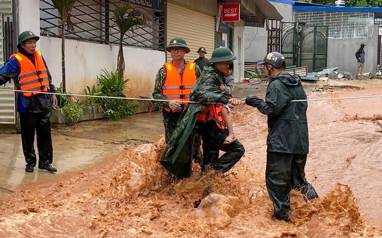Khẩn trương khắc phục hậu quả mưa lũ tại tỉnh Điện Biên