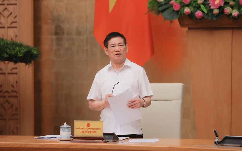 Phó Thủ tướng Hồ Đức Phớc chủ trì cuộc họp Ban Chỉ đạo cơ cấu lại các tổ chức tín dụng