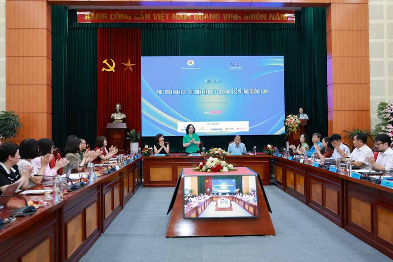 Kinh tế số, tăng trưởng xanh: Không thể thiếu nhân lực chất lượng cao- Ảnh 1.