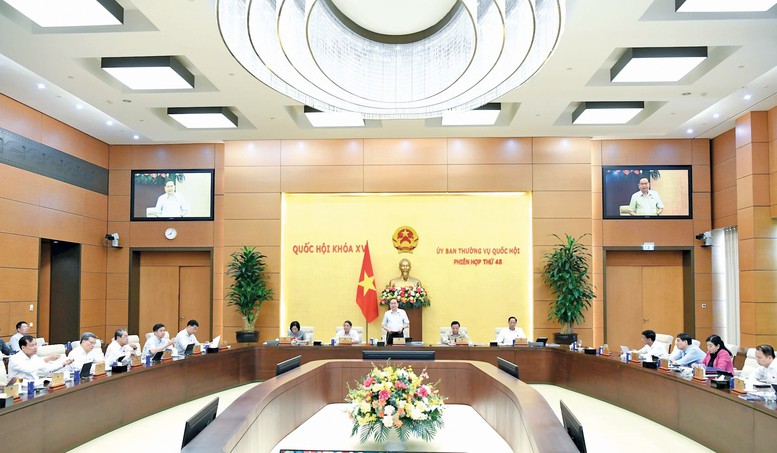 Khai mạc Phiên họp thứ 48 của Ủy ban Thường vụ Quốc hội- Ảnh 2.