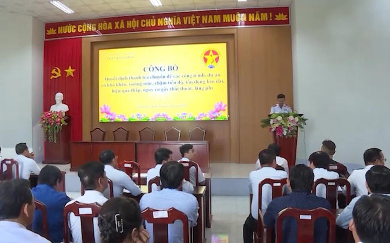 An Giang thanh tra 92 dự án khó khăn, vướng mắc