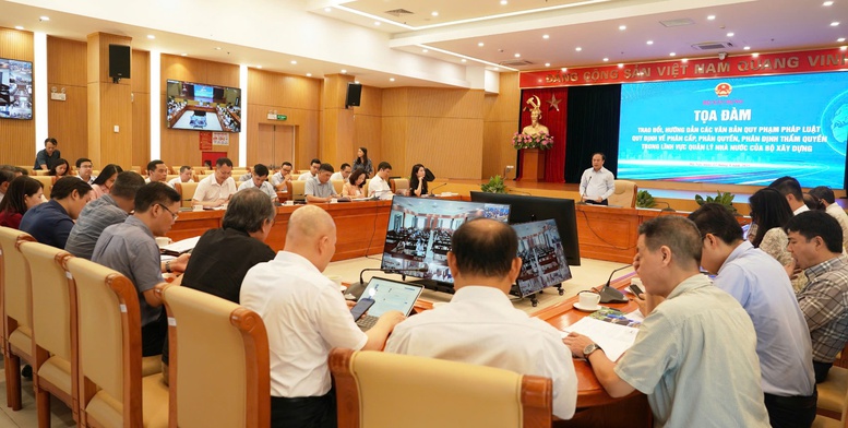 Bộ Xây dựng sẽ đến từng địa phương hướng dẫn công việc sau khi phân cấp, phân quyền- Ảnh 1.