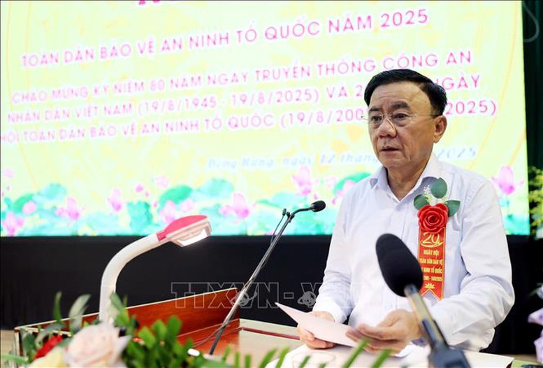 Xây dựng phong trào bảo vệ an ninh Tổ quốc phù hợp với chính quyền địa phương 2 cấp- Ảnh 1.