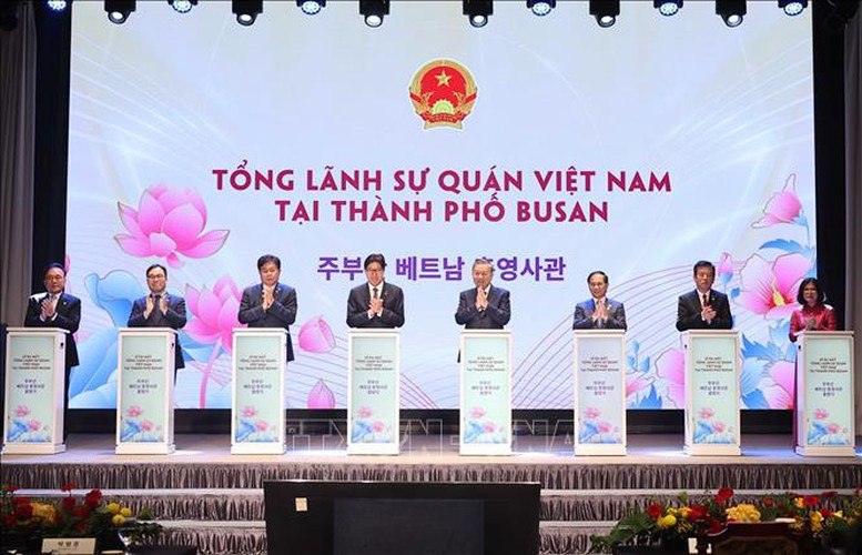 Tổng Bí thư Tô Lâm dự lễ ra mắt Tổng Lãnh sự quán Việt Nam tại Busan