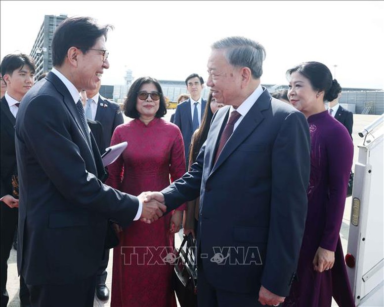 Tổng Bí thư Tô Lâm thăm thành phố Busan, Hàn Quốc- Ảnh 3.
