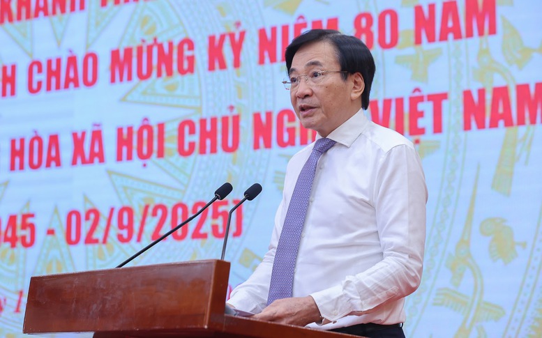 HỌP BÁO thông tin về lễ khánh thành, khởi công các dự án, công trình nhân 80 năm Quốc khánh