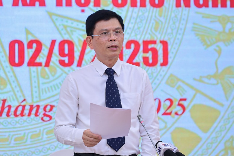 HỌP BÁO thông tin về lễ khánh thành, khởi công các dự án, công trình nhân 80 năm Quốc khánh- Ảnh 4.