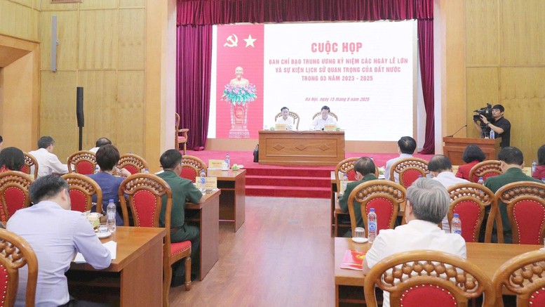 Chuẩn bị tốt nhất cho Lễ kỷ niệm 80 năm Cách mạng tháng Tám và Quốc khánh 2/9- Ảnh 1.