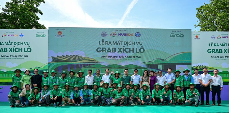 Đến Huế trải nghiệm dịch vụ Grab xích lô- Ảnh 2.