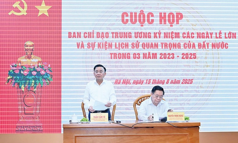 Chuẩn bị tốt nhất cho Lễ kỷ niệm 80 năm Cách mạng tháng Tám và Quốc khánh 2/9- Ảnh 2.