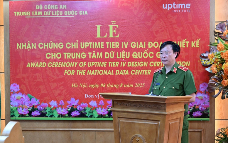Trung tâm Dữ liệu quốc gia đạt Uptime Tier IV giai đoạn thiết kế đầu tiên tại Việt Nam