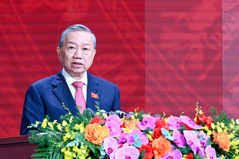 Diễn văn của Tổng Bí thư Tô Lâm tại Lễ kỷ niệm 80 năm Ngày Truyền thống CAND và 20 năm Ngày hội toàn dân bảo vệ An ninh Tổ quốc- Ảnh 1.