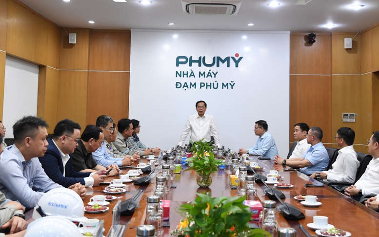 Phó Thủ tướng Bùi Thanh Sơn thăm Nhà máy sản xuất phân bón hàng đầu Việt Nam