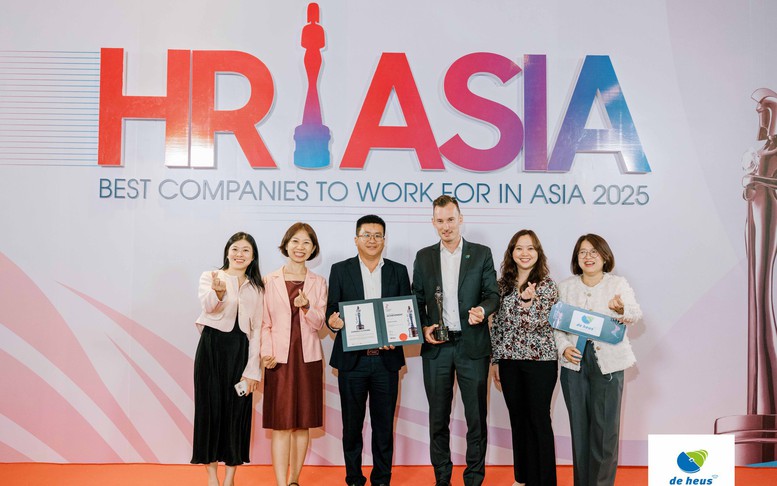 De Heus Việt Nam được vinh danh là nơi làm việc tốt nhất châu Á
