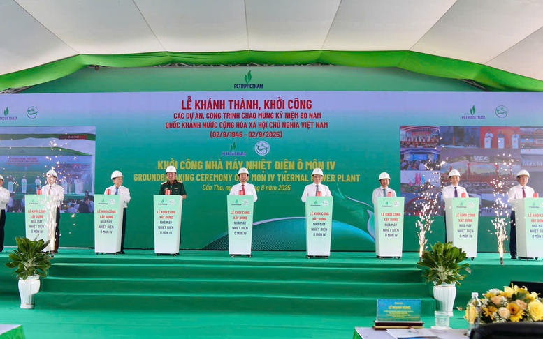 Khởi công Nhà máy Nhiệt điện gần 30.000 tỷ đồng tại Cần Thơ