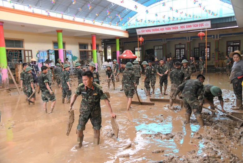 Nghệ An: Nỗ lực khắc phục hậu quả mưa lũ, sẵn sàng cho năm học mới- Ảnh 3.