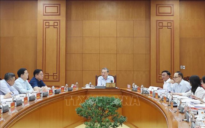 Tổng Bí thư: Công tác chuẩn bị, tổ chức Lễ kỷ niệm, diễu binh, diễu hành phải thật sự chu đáo, an toàn- Ảnh 3.