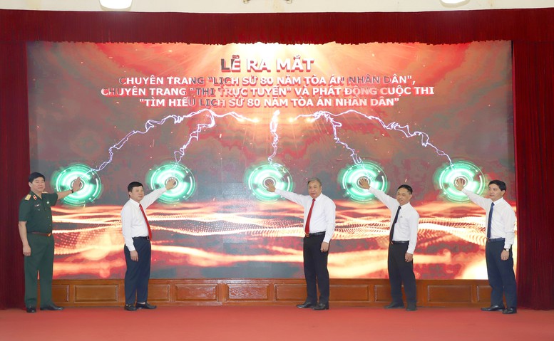 Nhiều hoạt động ý nghĩa hướng tới kỷ niệm 80 năm ngày truyền thống ngành Tòa án- Ảnh 2.