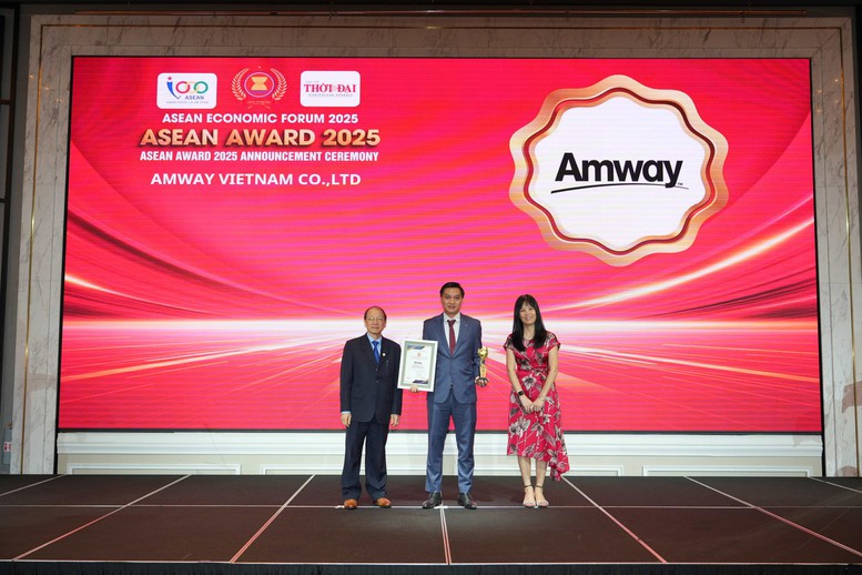 Amway Việt Nam: Khẳng định uy tín và vị thế hàng đầu trong Top 5 doanh nghiệp tiêu biểu ASEAN - Ảnh 1.