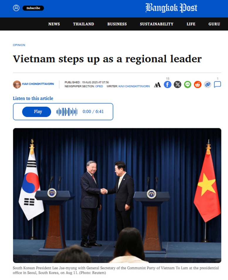 Học giả Thái Lan bình luận về vị thế của Việt Nam- Ảnh 1.