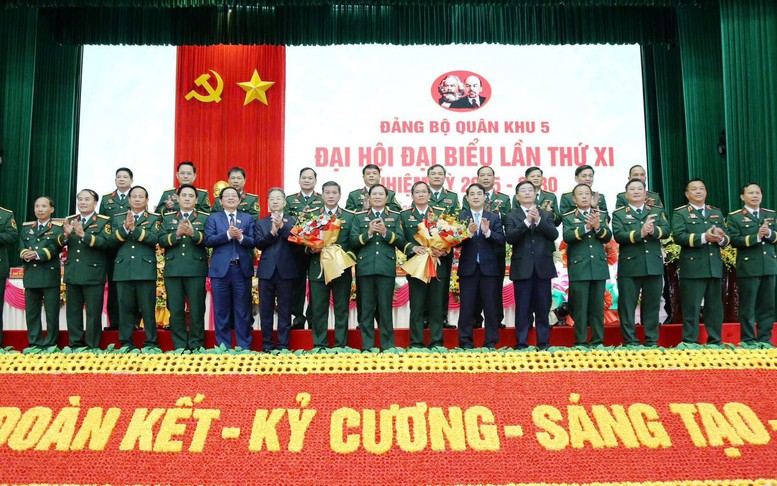 Xây dựng LLVT Quân khu 5 vững mạnh toàn diện 'mẫu mực, tiêu biểu'