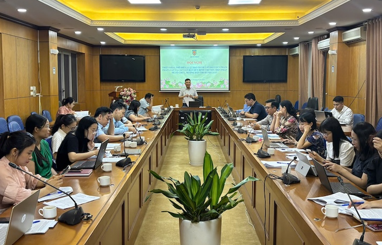 Bảo đảm Luật Ban hành văn bản quy phạm pháp luật 2025 triển khai kịp thời, hiệu quả - Ảnh 1.