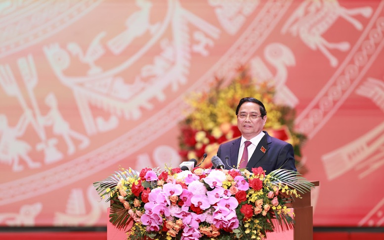 Diễn văn kỷ niệm 80 năm thành lập Chính phủ do Thủ tướng Phạm Minh Chính trình bày