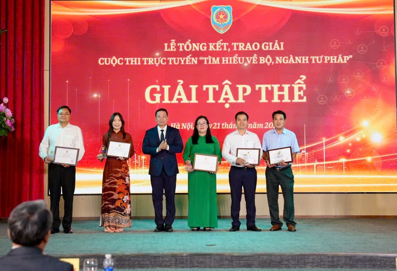 18 tác phẩm xuất sắc đạt Giải Báo chí toàn quốc về ngành Tư pháp - Ảnh 4.