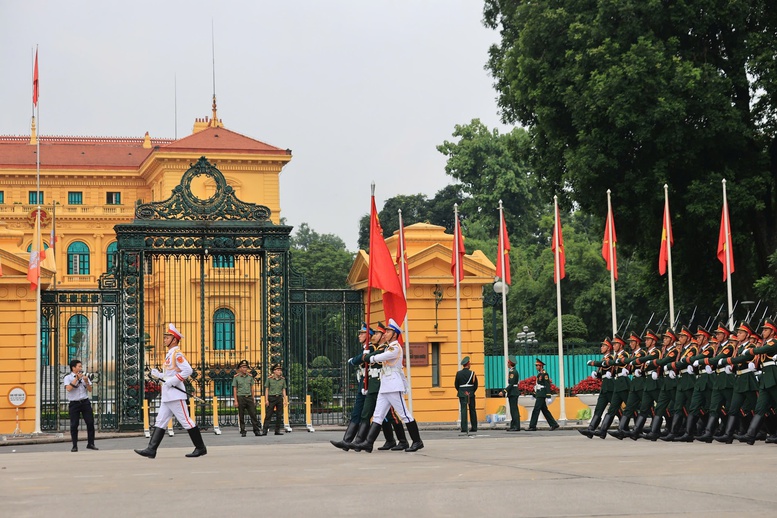 Cập nhật: Các lực lượng sẵn sàng tổng hợp luyện diễu binh, diễu hành A80- Ảnh 1.