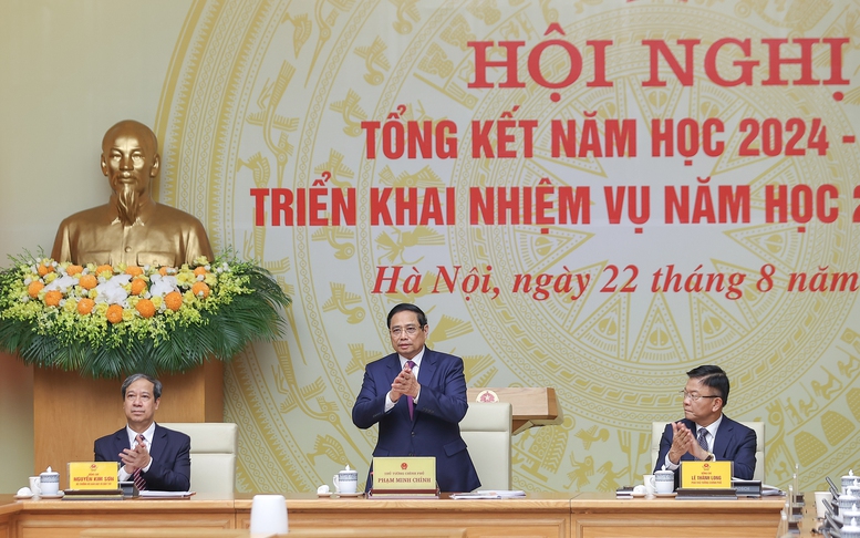 Thủ tướng chủ trì Hội nghị tổng kết năm học 2024-2025, triển khai nhiệm vụ năm học 2025-2026