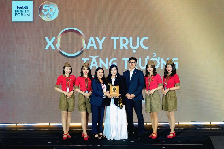 Forbes vinh danh Vietjet trong TOP 50 công ty niêm yết tốt nhất Việt Nam 2025- Ảnh 1.